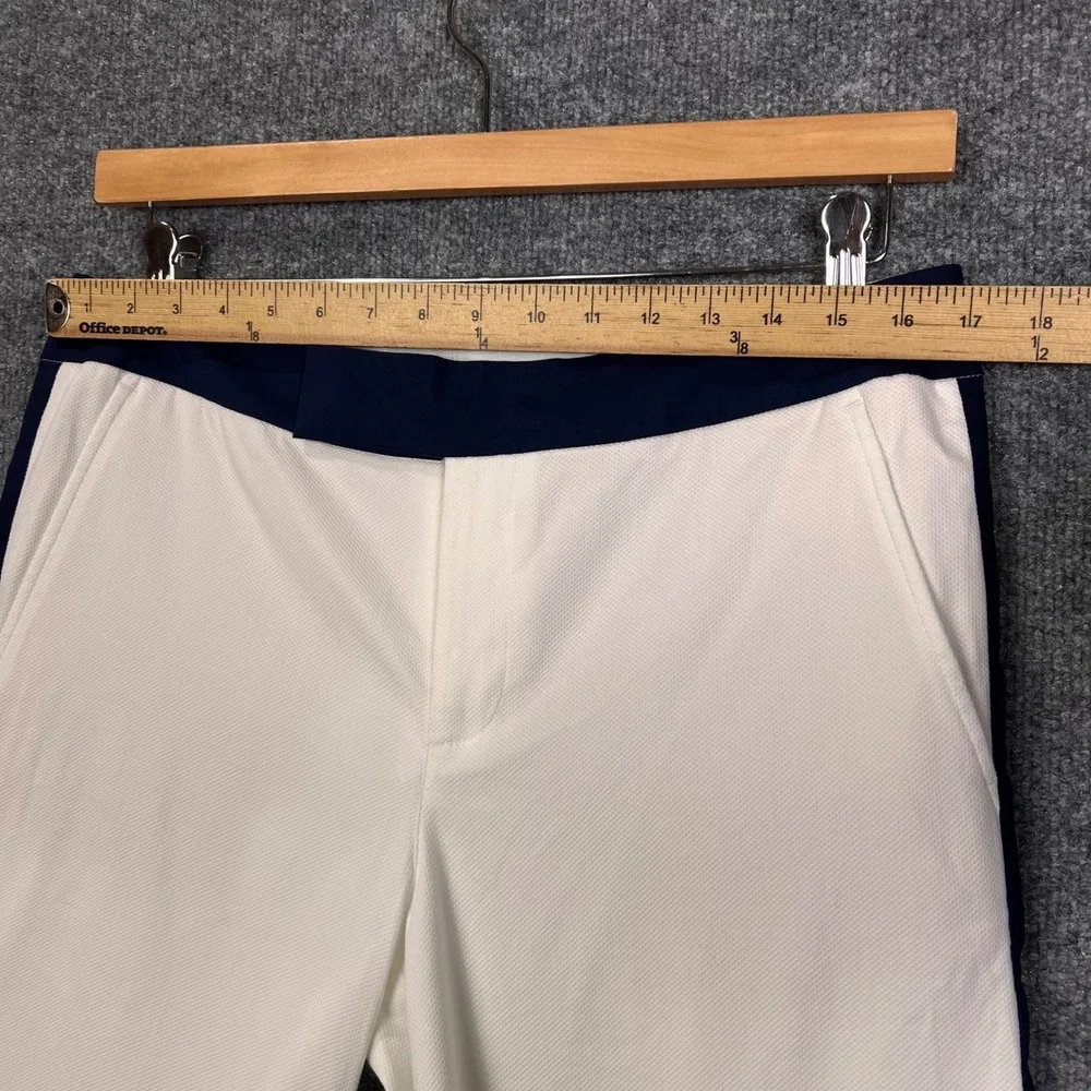 Polo Golf Ralph Lauren Shorts Womens 10 White Side Stripe Performance